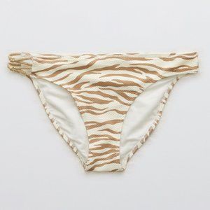 NWT Aerie Animal Print Pique Knot Bikini Bottom Size XL